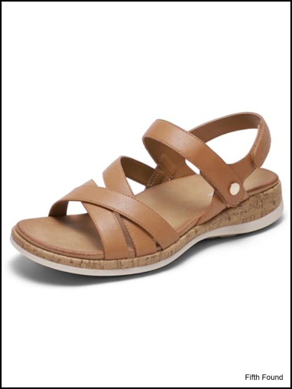 Orthopedic Flat Sandals with Arch Support and Adjustable Straps